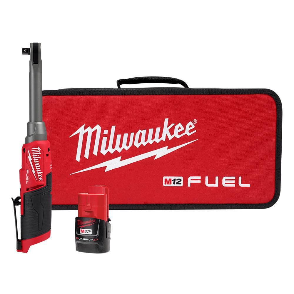 M12 FUEL 12V Lithium-Ion Brushless Cordless 3/8 in. Extended Reach High Speed