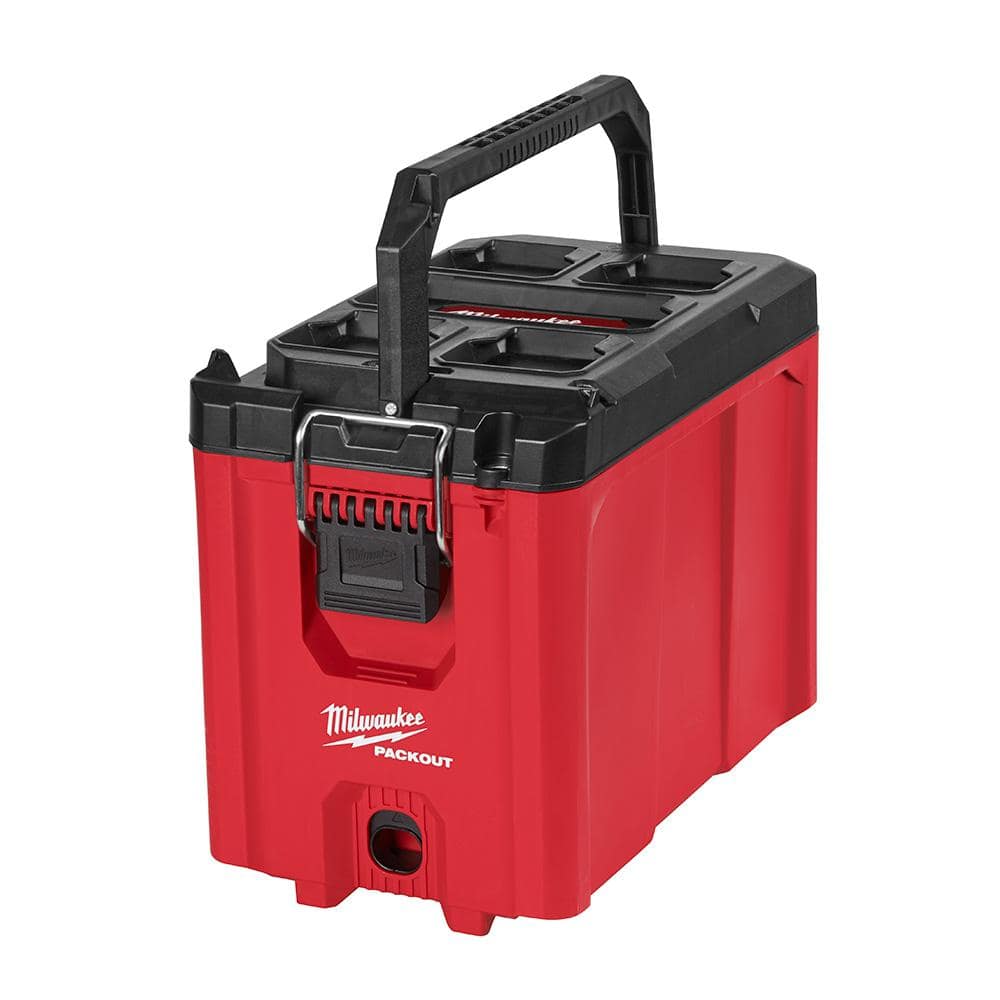 PACKOUT 10 in. Compact Portable Tool Box with Adjustable Dividers and Interior