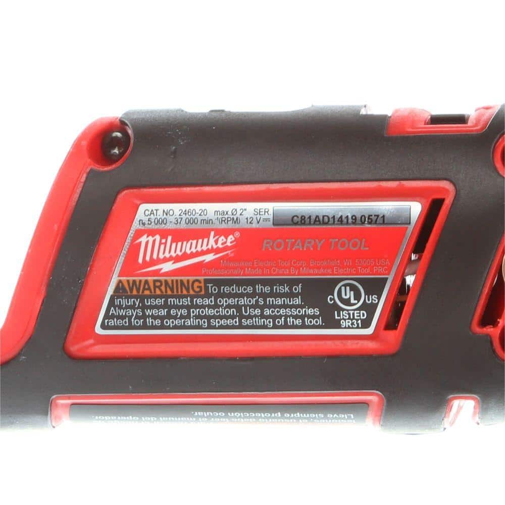 M12 12V Lithium-Ion Cordless Rotary Tool (Tool-Only)