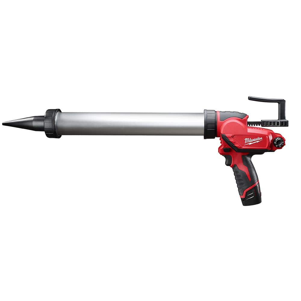 M12 12V Lithium-ion Cordless 20 oz. Aluminum Barrel Adhesive and Caulk Gun Kit