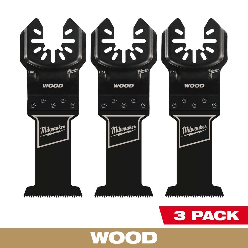 1-3/8 in. High Carbon Steel Universal Fit Wood Cutting Multi-Tool Oscillating