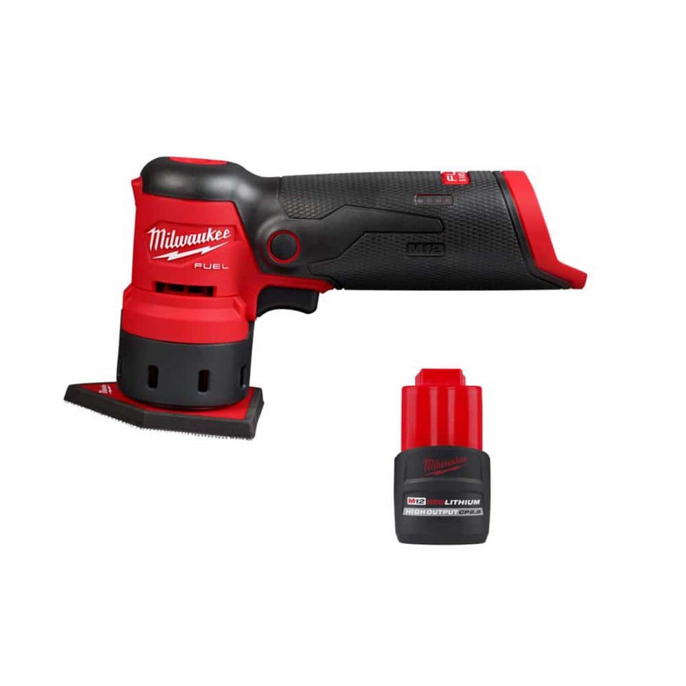 M12 FUEL 12-Volt Lithium-Ion Brushless Cordless Orbital Detail Sander with M12