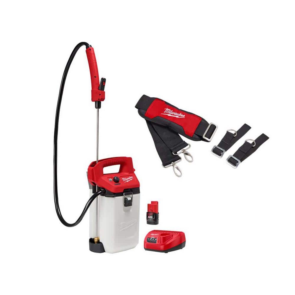 M12 12-Volt 2 Gal. Lithium-Ion Cordless Handheld Sprayer Kit with 2.0 Ah