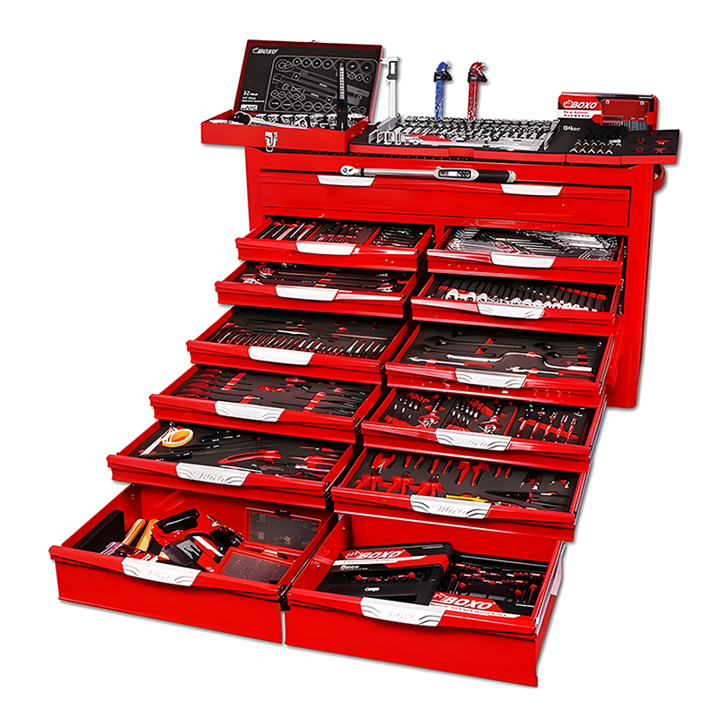 š„Factory Directš„Drawer Wide Body Roller Cabinet Tool Chest KitContains 613 tools