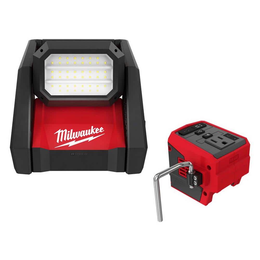 M18 GEN-2 18-Volt Lithium-Ion Cordless 4000 Lumens ROVER LED AC/DC Flood Light