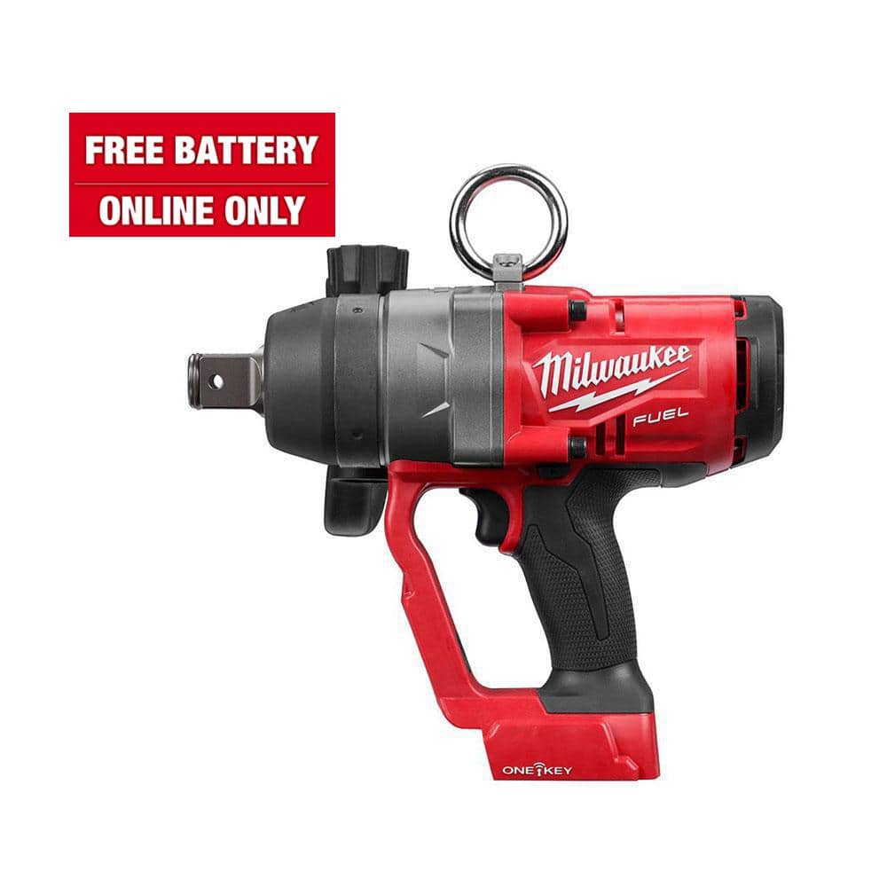 M18 FUEL ONE-KEY 18V Lithium-Ion Brushless Cordless 1 in. Impact Wrench with