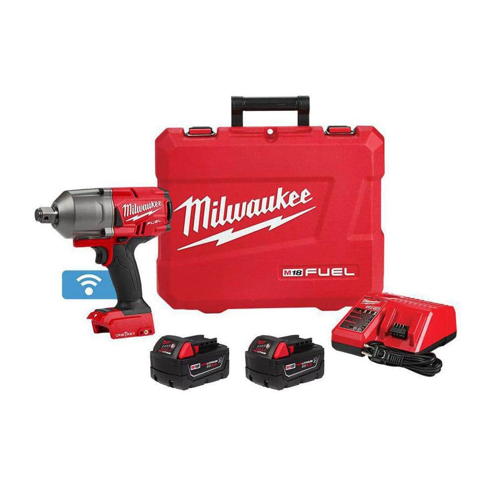 M18 FUEL ONE-KEY 18V Li-Ion Brushless Cordless 3/4 in. High-Torque Impact