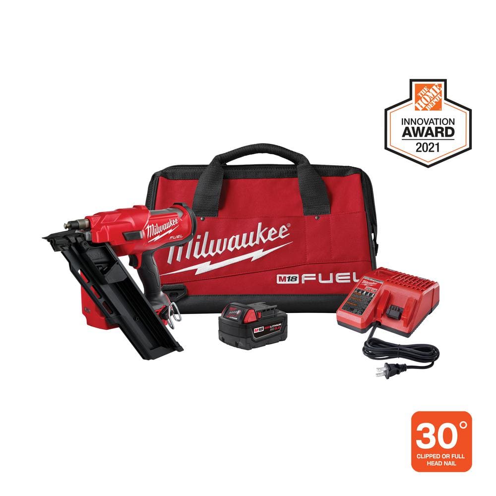 M18 FUEL 3-1/2 in. 18-Volt 30-Degree Lithium-Ion Brushless Cordless Framing