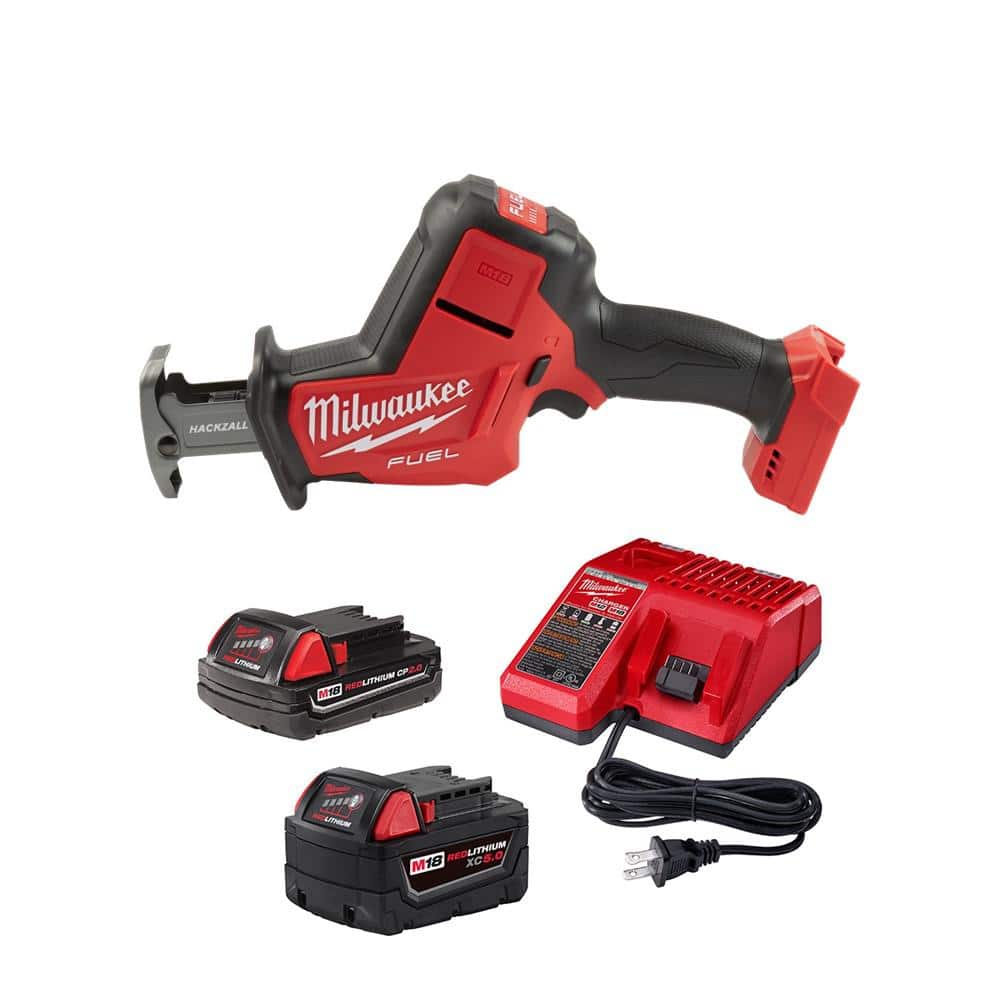 M18 FUEL 18V Lithium-Ion Brushless Cordless HACKZALL Reciprocating Saw with (1)