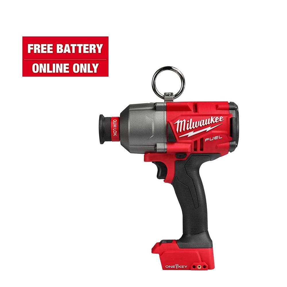 M18 FUEL ONE-KEY 18V Lithium-Ion Brushless Cordless 7/16 in. High Torque Impact