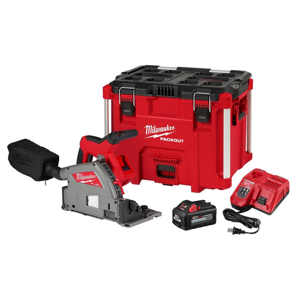 M18 FUEL 18V Lithium-Ion Brushless Cordless 6-1/2 in. Plunge Track Saw PACKOUT