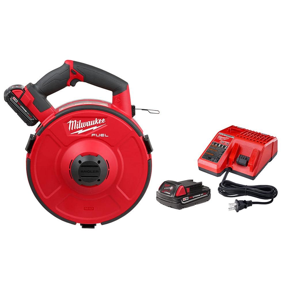 M18 FUEL 18V Lithium-Ion Brushless Cordless Angler 240 ft. Steel Pulling Fish