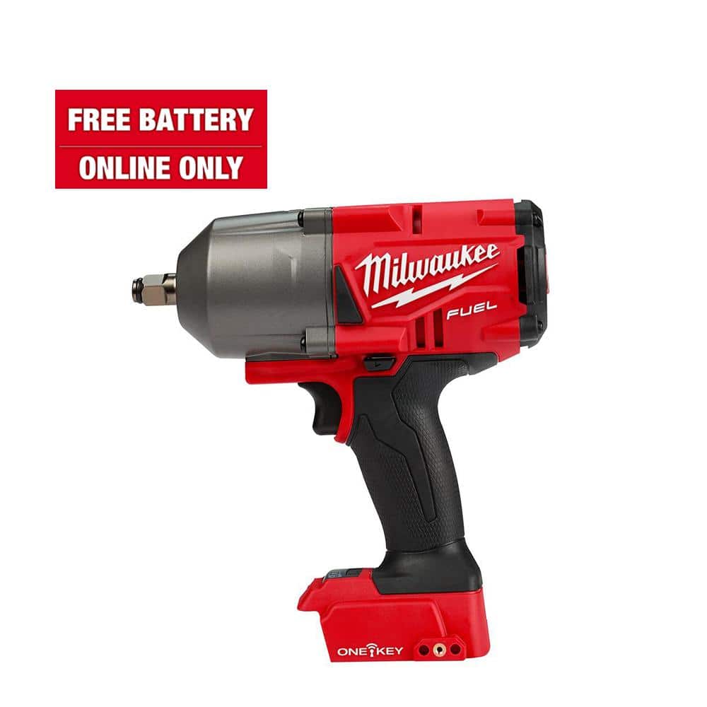 M18 FUEL ONE-KEY 18V Lithium-Ion Brushless Cordless 1/2 in. Impact Wrench with