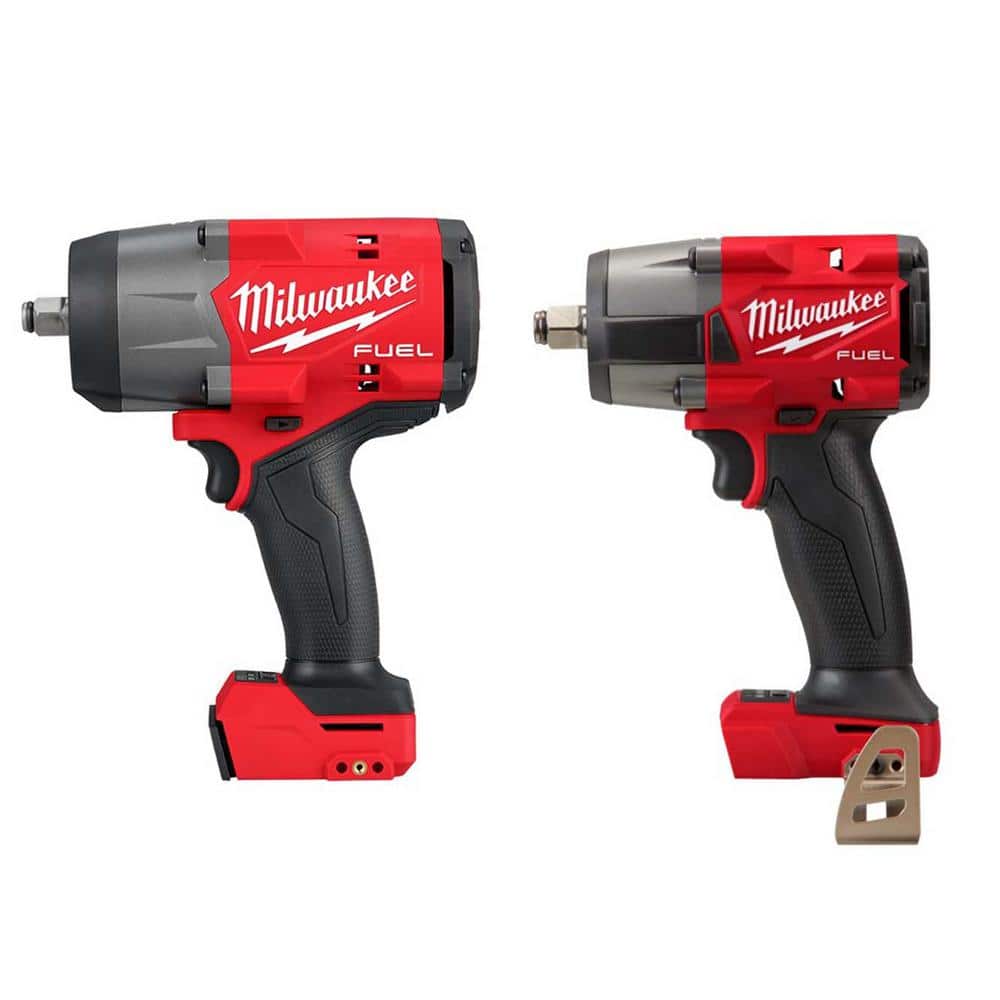 M18 FUEL 18V Lithium-Ion Brushless Cordless 1/2 in. Impact Wrench with Mid