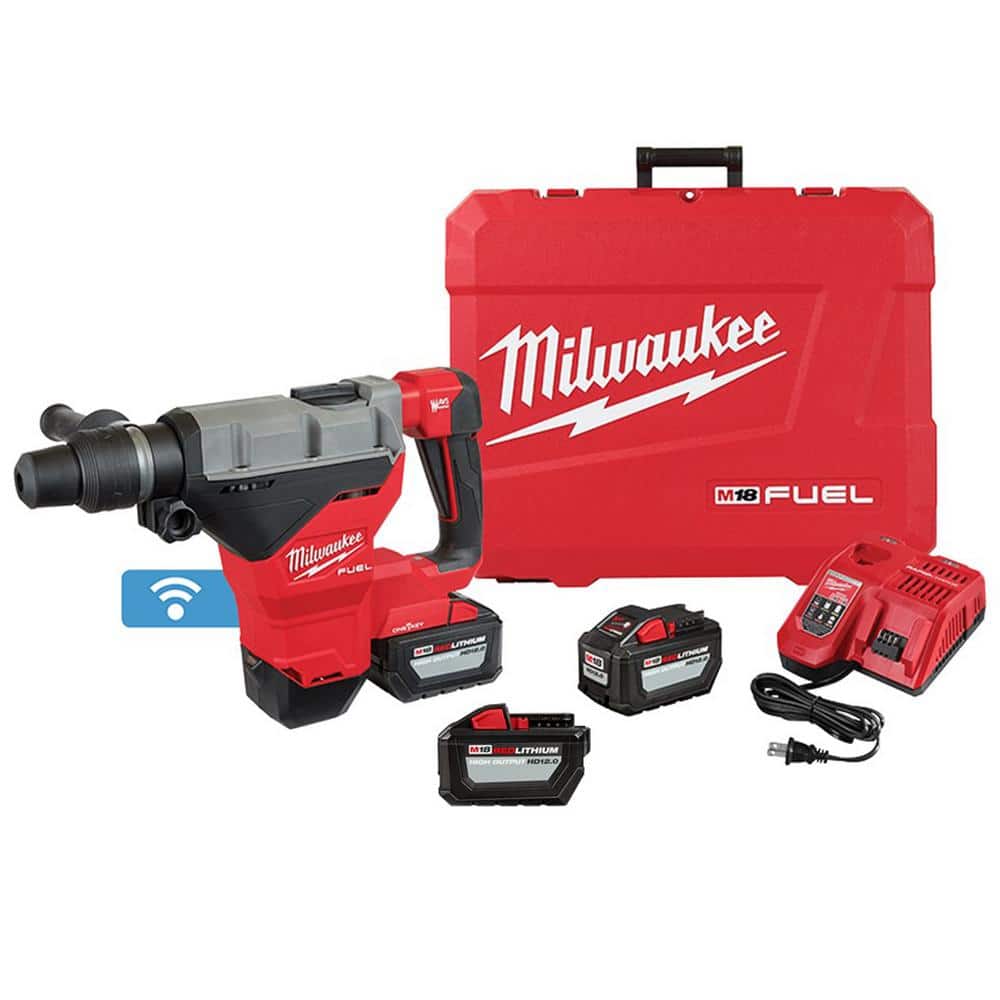 M18 FUEL ONE-KEY 18-Volt Lithium-Ion Brushless Cordless 1-3/4 in. SDS-MAX