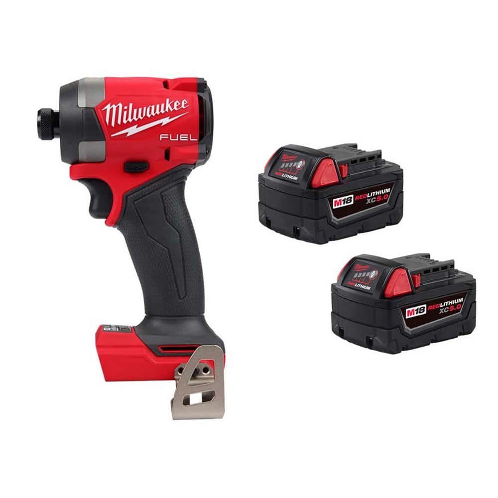 M18 FUEL 18-Volt Lithium Ion Brushless Cordless 1/4 in. Hex Impact Driver with