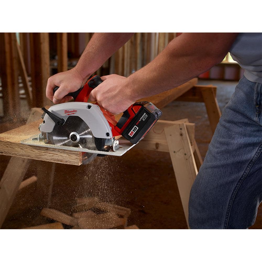 M18 18V Lithium-Ion Cordless 6-1/2 in. Circular Saw (Tool-Only)