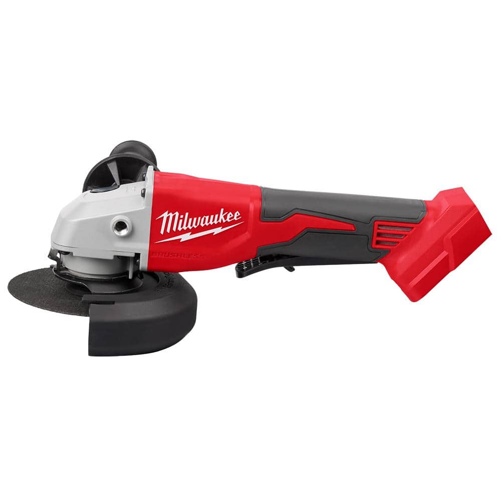 M18 18V Lithium-Ion Brushless Cordless 4-1/2 in./5 in. Grinder w/Paddle Switch