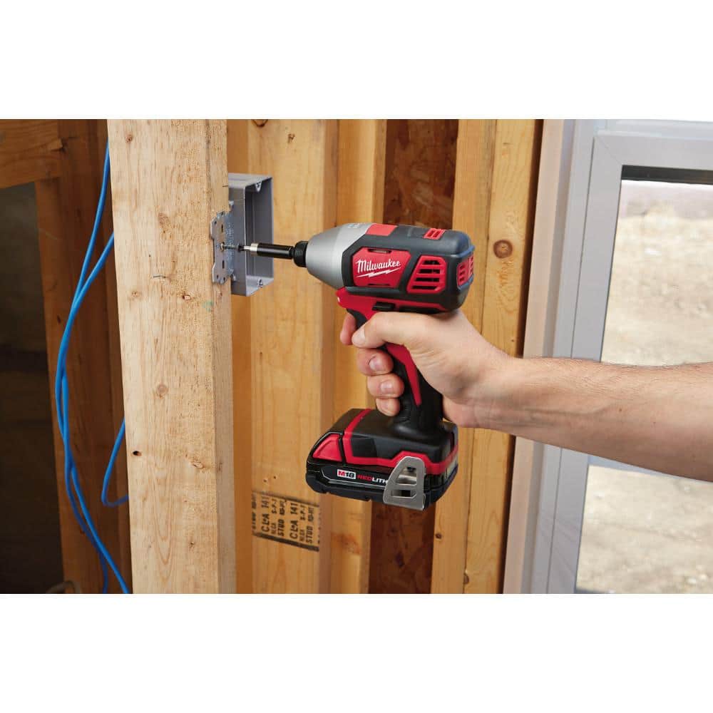M18 18V Lithium-Ion Cordless Drill/Impact Driver Combo Kit (2-Tool) W/ M18 2.0Ah Compact Battery